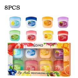 Fruit - Infused Lip Balm Collection - Hydrating & Non - Greasy Lip Care Set (8PCS)