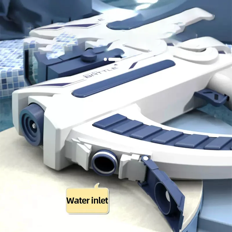 Electric Water Gun Children's Summer Fully Automatic Continuous Rechargeable Space Splashing Toys for Boys Girls Birthday Gifts 4