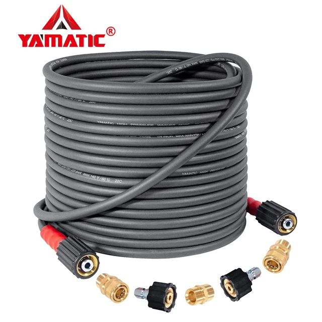 15/30M Pressure Washer Hose Super Flexible Pipe Cord Water