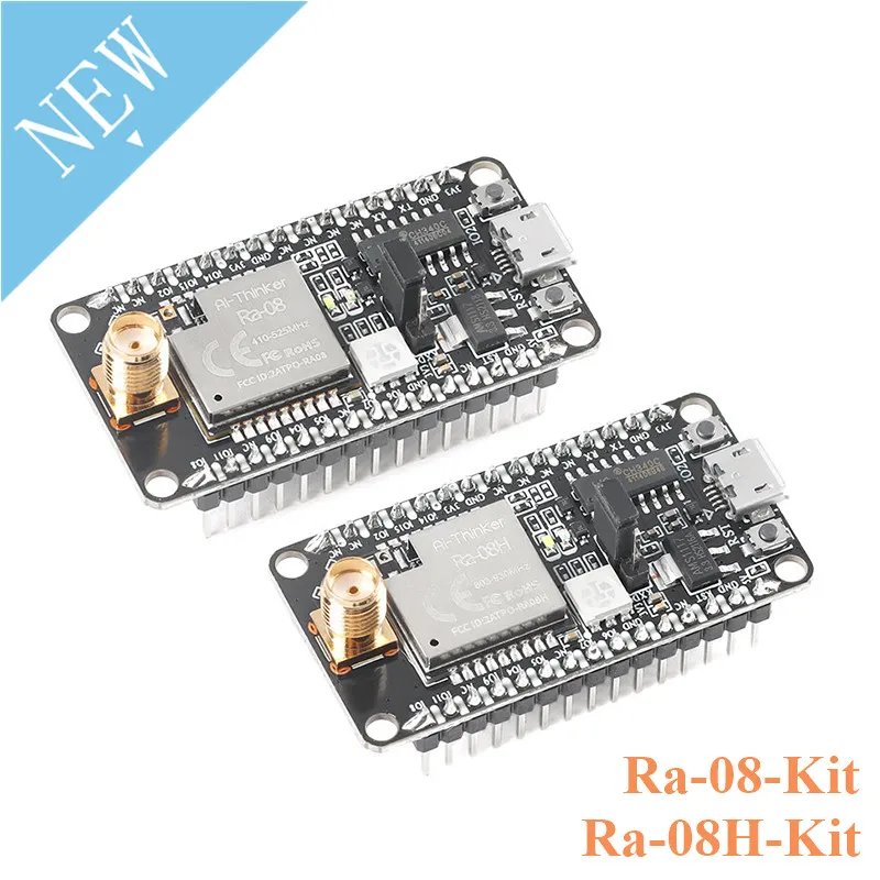 

Ra-08 Ra-08H LoRaWAN Development Board Module ASR6601 chip 410-525MHz 803-930MHz Ra-08H-Kit MCU SMA Interface External Antenna