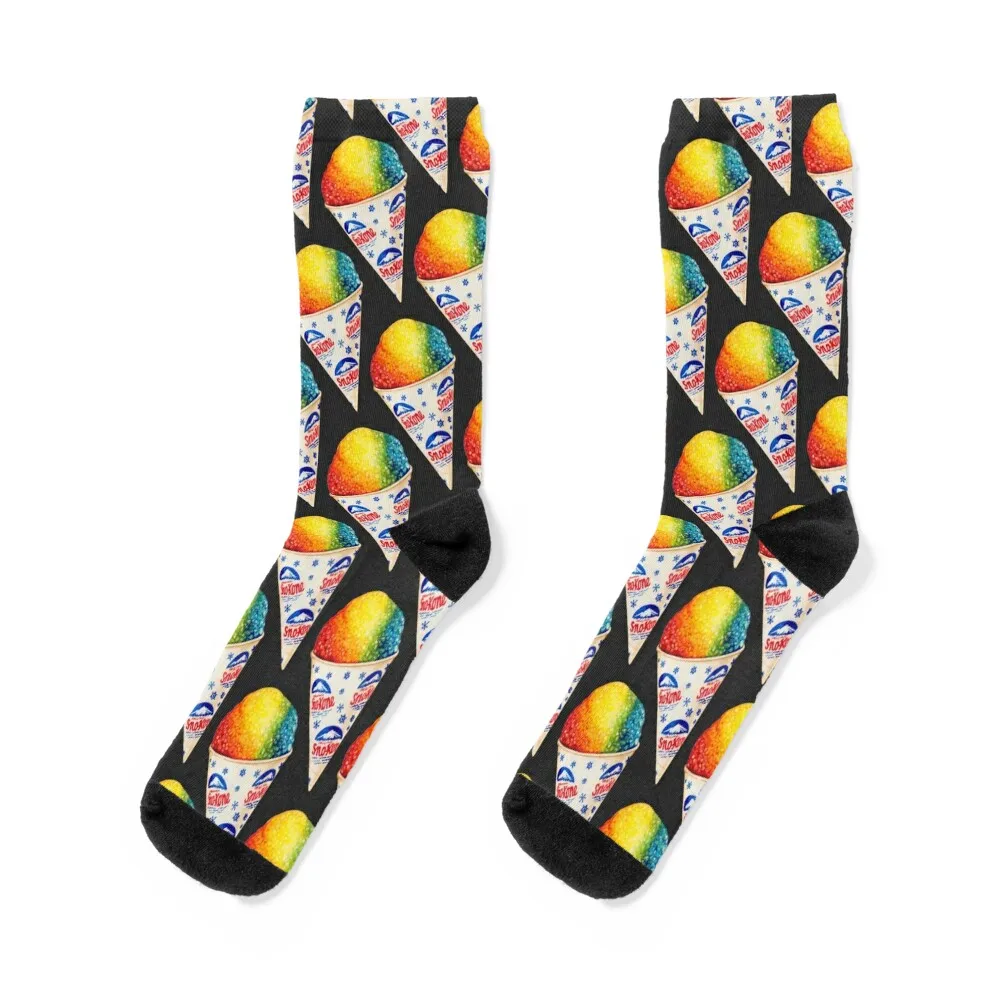 

Snow Cone Pattern Socks colored Hiking boots hip hop cotton Socks Women's Men's