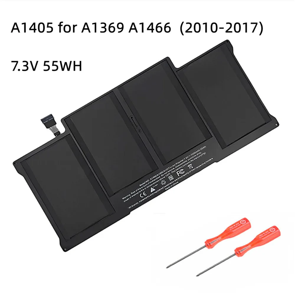 Znovay-bateria do Portátil para Apple Macbook Air 11 13 Polegada A1466 A1370 A1369 A1465 Notebook A1375 A1406 A1405 Baterias - Imagem 2