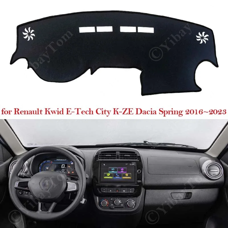 Premium Dashboard Cover Mat - Sunshade Cushion and Protective Pad