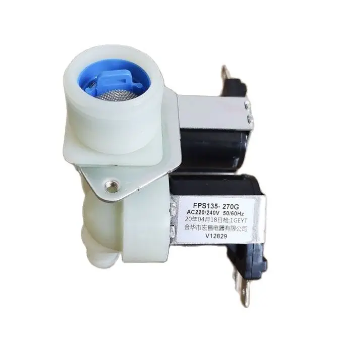 para Haier Cilindro Automático Máquina de Lavar Água Entrada Válvula Solenóide Válvula Dupla 0024000126b Fps135270g Novo