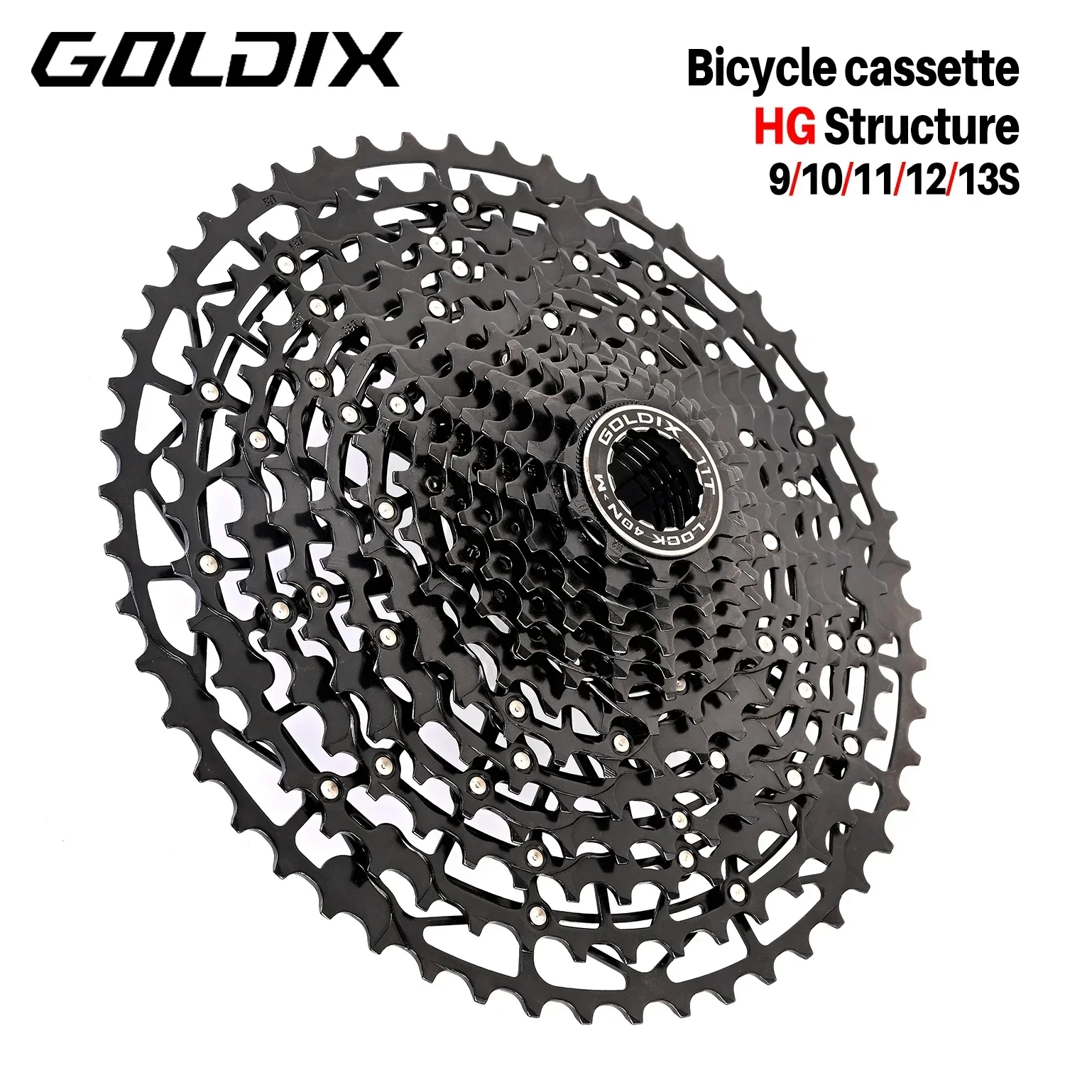 GOLDIX HG 12-speed Cassette Carbon Steel 9-speed 10-speed 11-speed