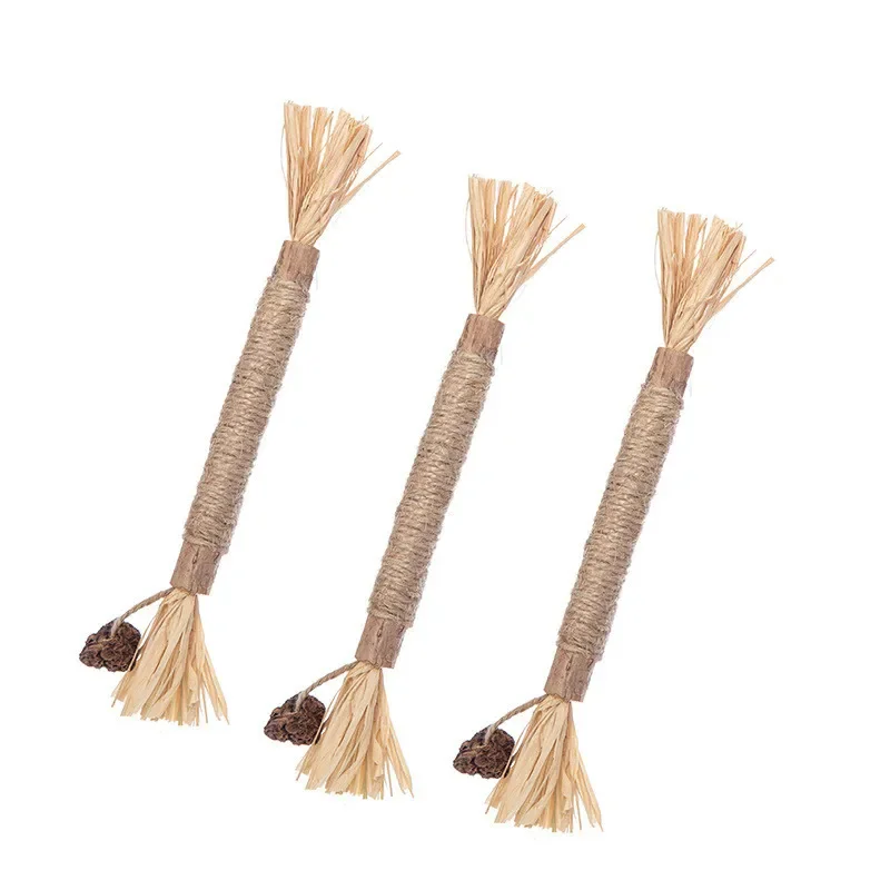 

1 pieces Natural Matatabi Pet Cat Snacks Sticks Cleaning Tooth Catnip Cat Toys Actinidia Silvervine Pet Toy For Cats Accessories