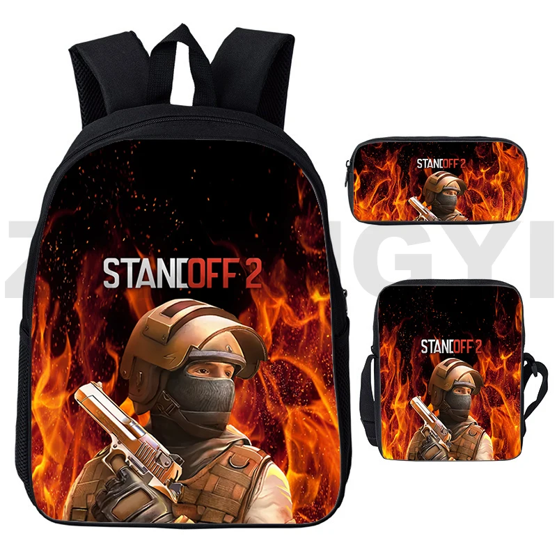 Hot Standoff 2 Zaino Uomo Shooting War Game Stampa 3D Borse Da Viaggio Bambini Zaini Donna Harajuku Laptop Bag Ragazzi Ragazze Bookbag