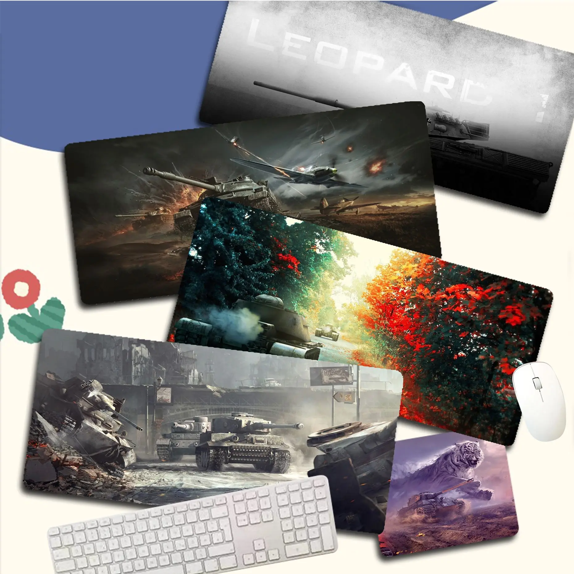 World Of Tank Mousepad Cute Silicone Large/Small Pad To Mouse Pad Dimensioni Del Gioco Per Il Pad Della Tastiera Del Gioco