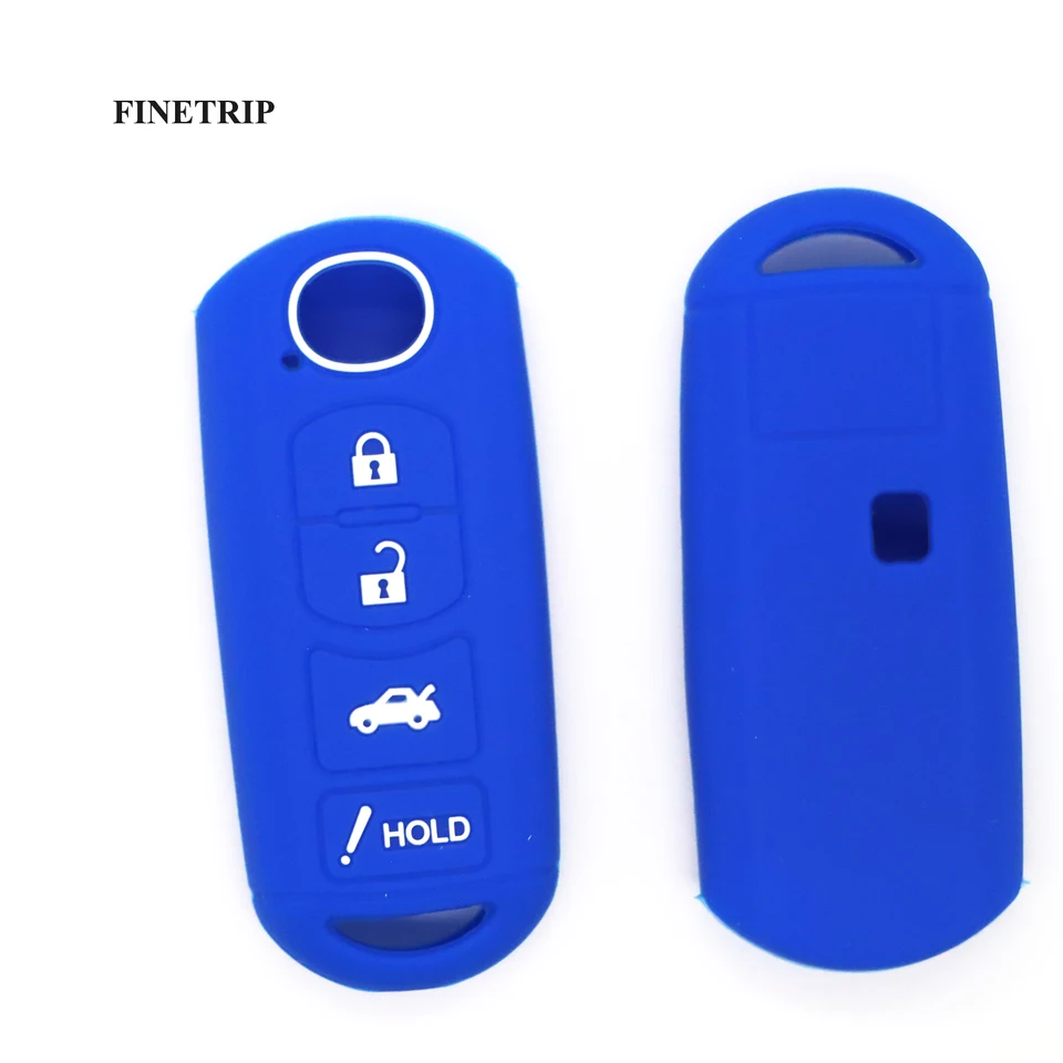 Happyit Silikon Hülle Für Mazda Autoschlüssel - Keyless 3 Tasten