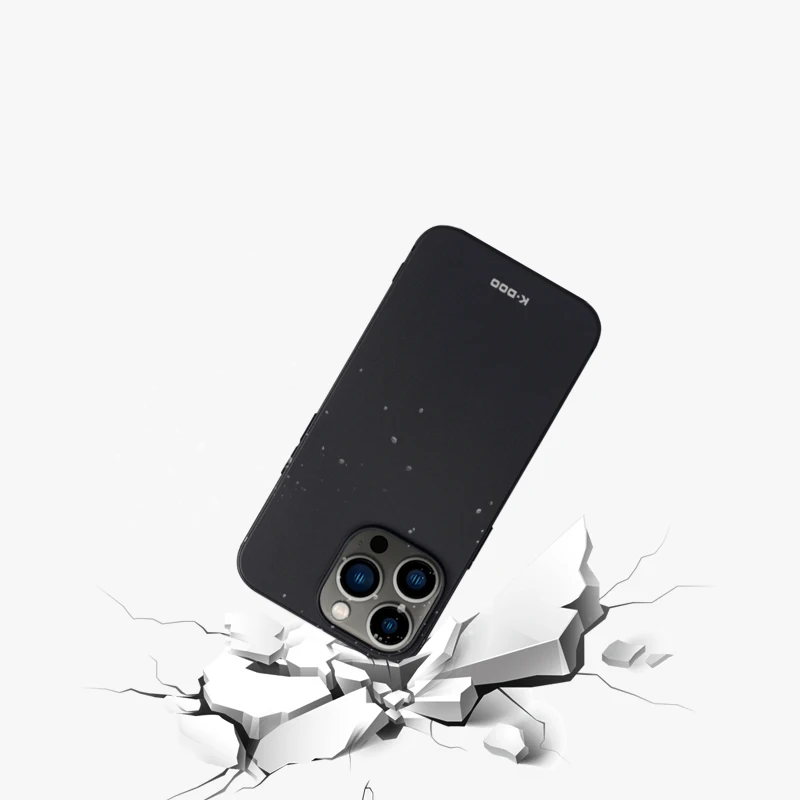K-DOO Q Series Phone Cover - Flexible Frosted TPU Gel Soft Case Protector