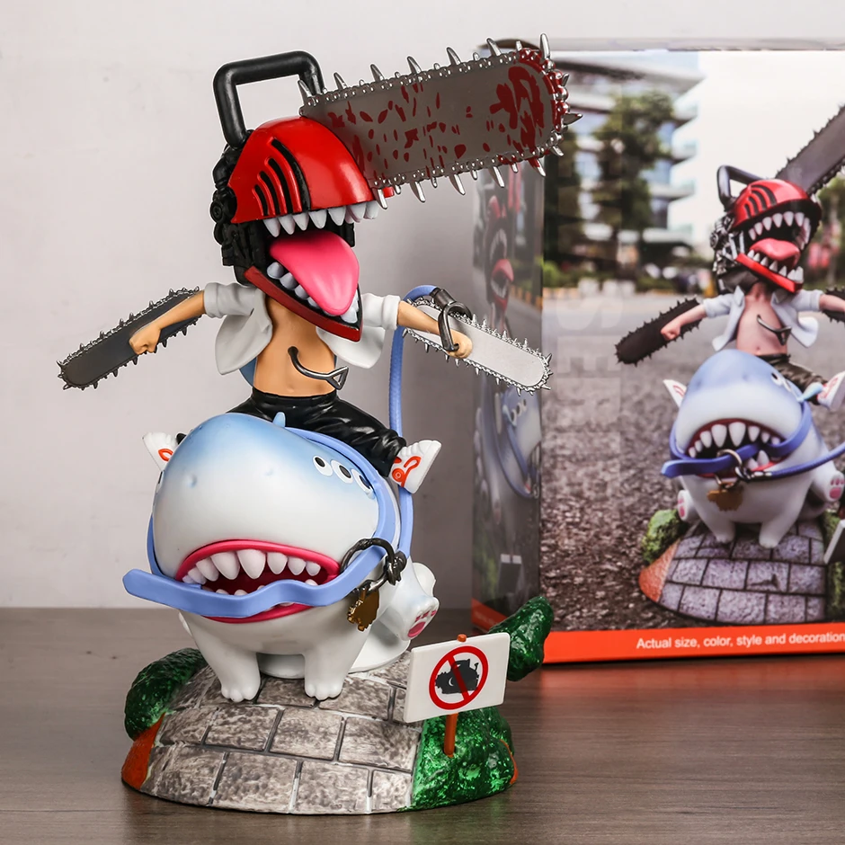 

Chainsaw Man Denji on Beam Anime Collection Figure PVC Doll Gift Toy