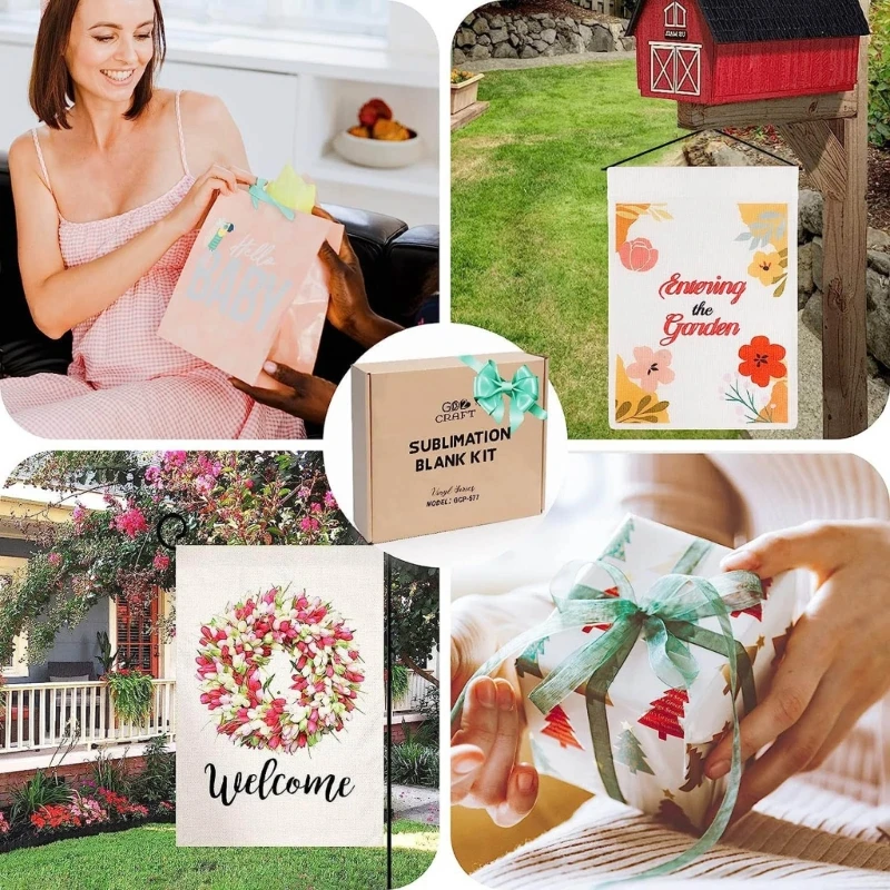 MDF Sublimation Printing Blanks: 76-Piece Blanks Keychain and Cosmetic Bag Set