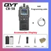 New CB Radio CB-58 26.965-27.405MHz FM AM Mode Citizen Band Radio 27MHz Handheld Walkie Talkie With 4100mAh CB Radio 2
