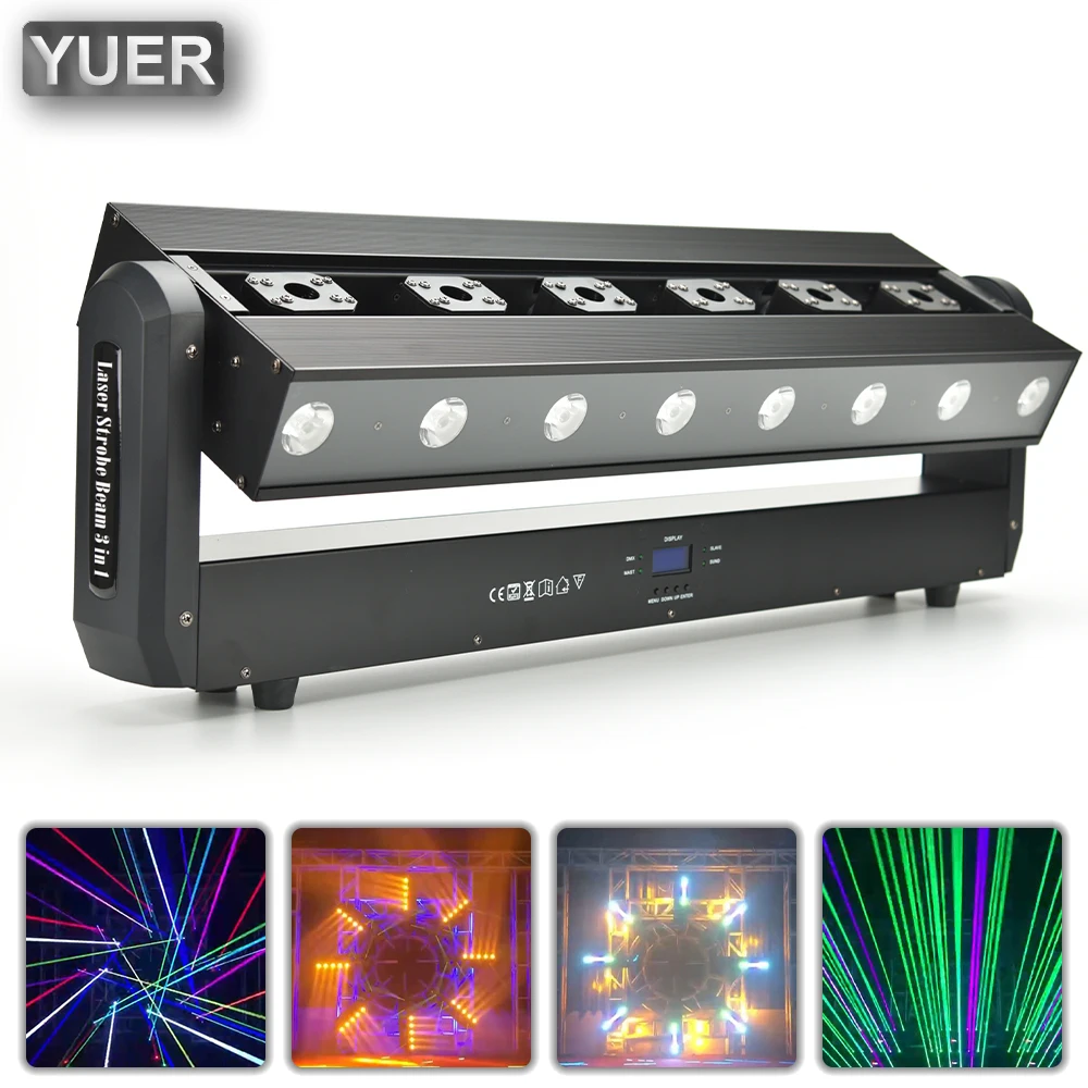 Luci Da Festa ZHELLY Con 32 Effetti - Mini Lampada Disco DJ Con USB Per Feste In Casa - Foto 3