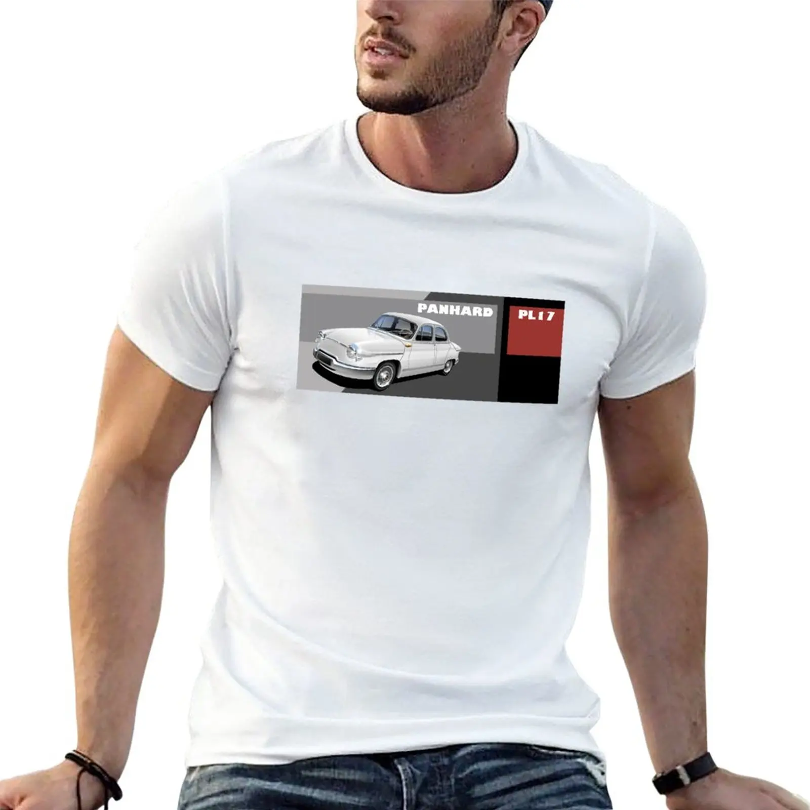 

New Panhard PL17 Illustrated Mug T-Shirt anime clothes summer clothes Oversized t-shirt fitted t shirts for men