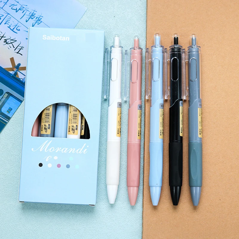 

5/10/20/pc High-value Gel Pen Set 0.5mm Black Ink Rollerball Ballpoint Pens Caneta Pучки For Office School Stationery Supplie