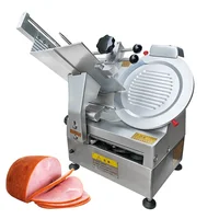 Restaurant automatic frozen meat slicer hot pot mutton beef roll cutter machine cheese sausage bacon slicer cutter machine price 1