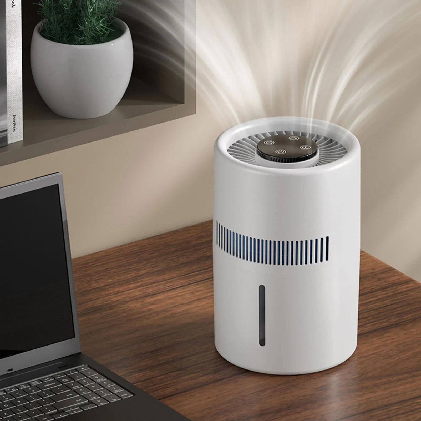Air Purifier and Humidifier Humidifier Versatile Efficient Purification 4L Water  Quiet Running 2 in 1 5W for Home 2