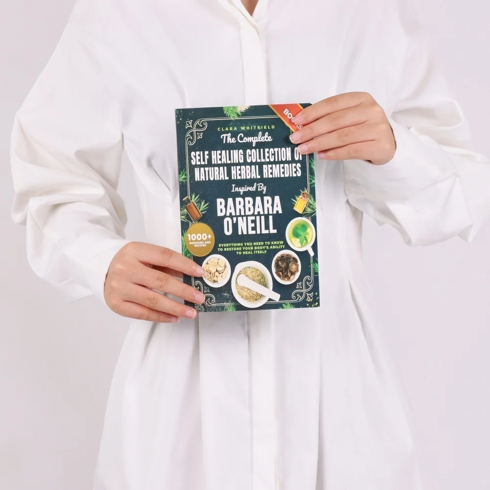 바바라 오닐의 완전한 천연 허브 요법 컬렉션, 30권의 책이 하나로, 1000개 이상의 고대 허브 요리법, 성인을 위한 자기 치유 가이드