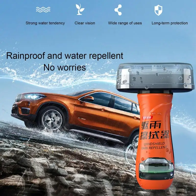 Windshield Cleaning Agent 100ml Car Glass Waterproof Agent /Coating Agent/Car Grease Remover Car Glass Rain Remover Car Care