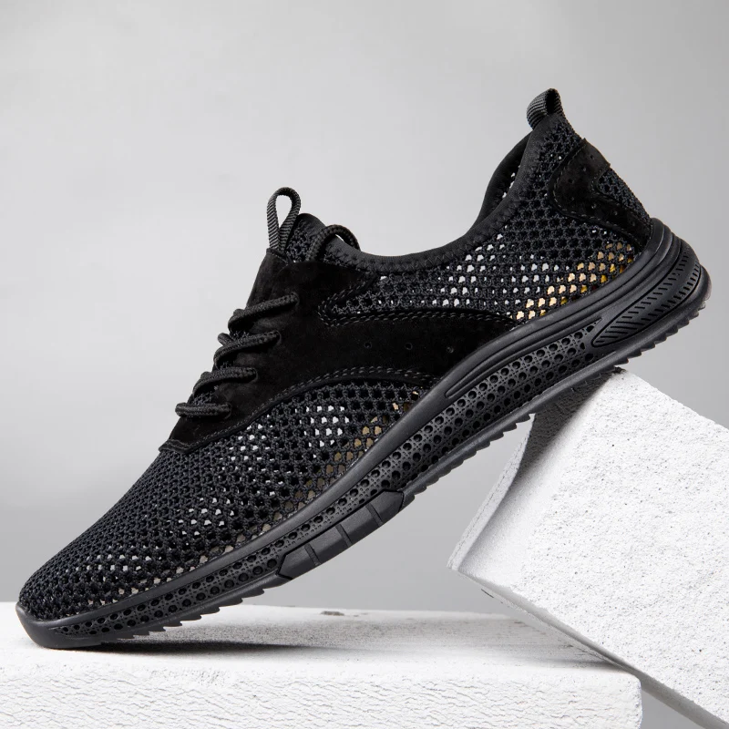 

Summer Mesh Men Sneakers Lightweight Outdoor Casual Shoes High Quality Walking Sport Mens Shoes Breathable Loafers Mocassins