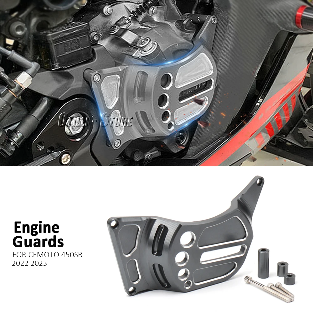 

Fit For CFMOTO 450 SR 450SR 450sr 450 sr 2022 2023 New Motorcycles Engine Cylinder Cover Head Protection Cover Guards 4 Colors