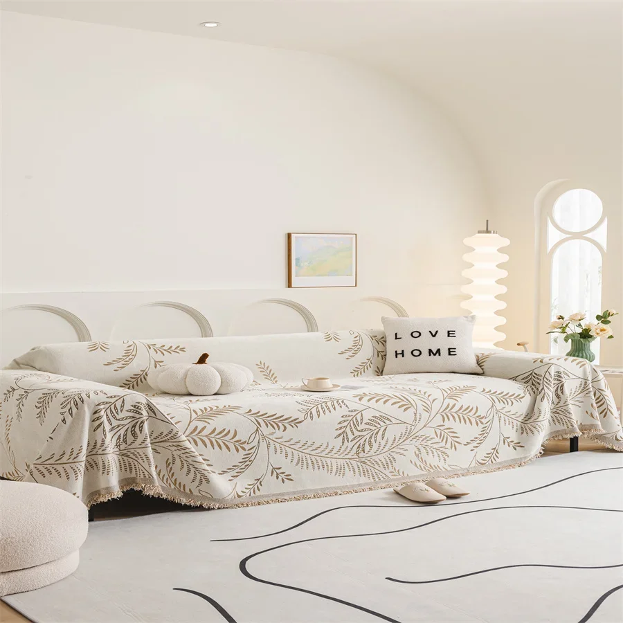 Woven Cotton Sofa Cover Blanket Sofa Towel for Living Room Furniture Dapestry Couch Coverecor T 5