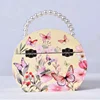 Pink Yellow Irregular Semi-circular Ballet Butterfly Jewelry Storage Music Box Children's Day Christmas Valentine's Day Gift 4
