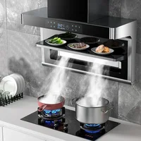 Home Appliance Kitchen Range Hood - In Stock, 7-Shaped, Strong Suction, Dual Top & Side Suction 2