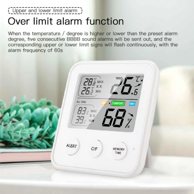 Humidity Gauge Indoor Thermometer Hygrometer Humidity Meter