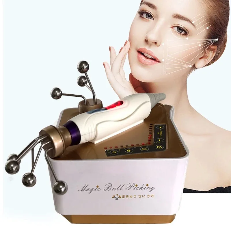 Facial lifting Massagers Japan Microcurrent Machine Magic ball RF and BIO Technology for Face lift Anti Aging Wrinkle Skin Care