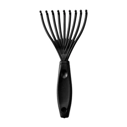Portable Hairbrush Cleaning Kit - Includes Black Bristle Brush and Hair Removal Claws (1PC)