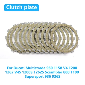 Kit Dischi Frizione per Moto Ducati Multistrada 950 1158 V4 1200 1262 S Scrambler 800 1100 Supersport 936