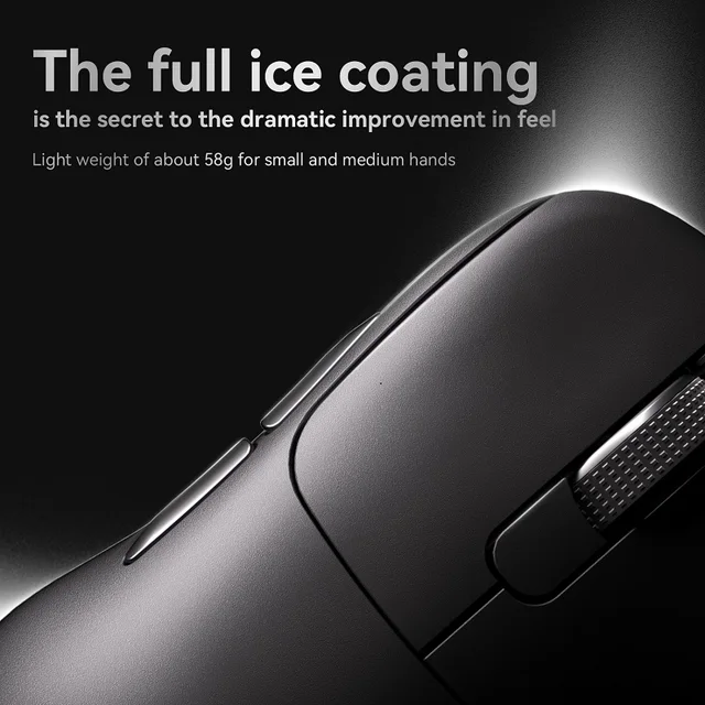 Ajazz AJ179 Apex PAW3950 Wireless Gaming Mouse with RGB Charging Dock, Computer Macro Mouse Gamer,Lightweight Ergonomic PC Mice 6