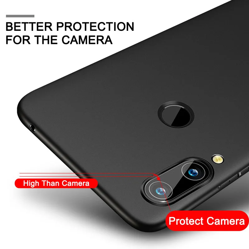 Phone Case Phone Protector Cover For Huawei P Smart+ P Smart + Case Luxury Matte Huawei Nova 3 i 3i Silicone Soft Cover For Smart Plus Back Cover case