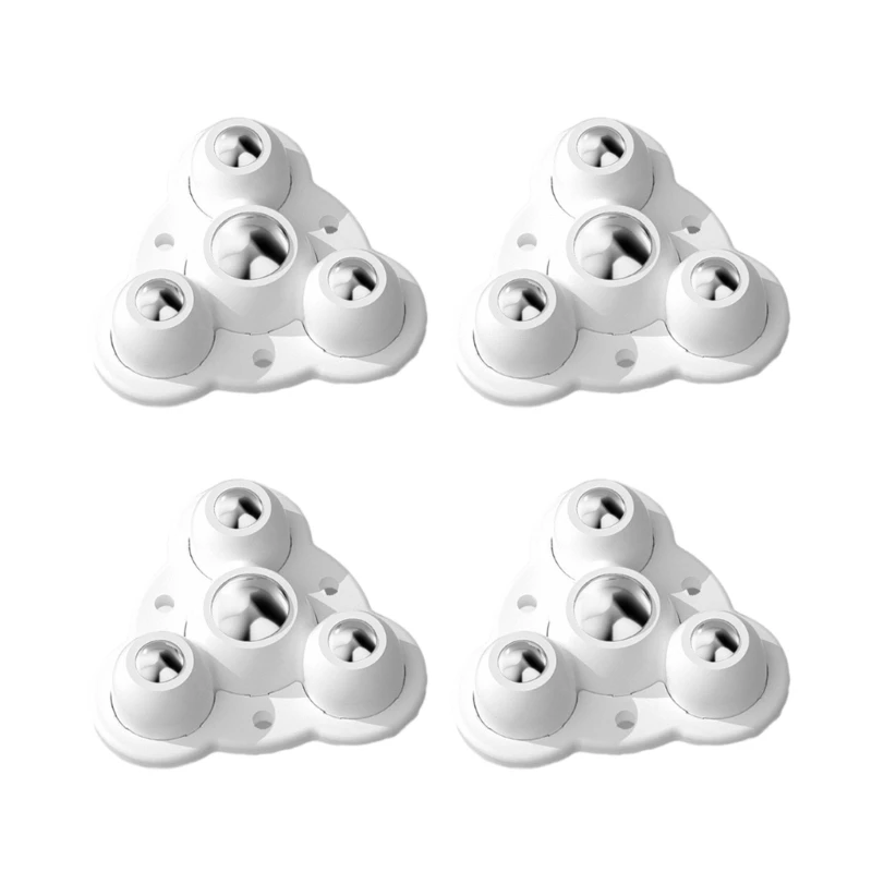 Easy Move Furniture Base Rollers Not Hole Needed Sliders set for Sofa Bed Chairs