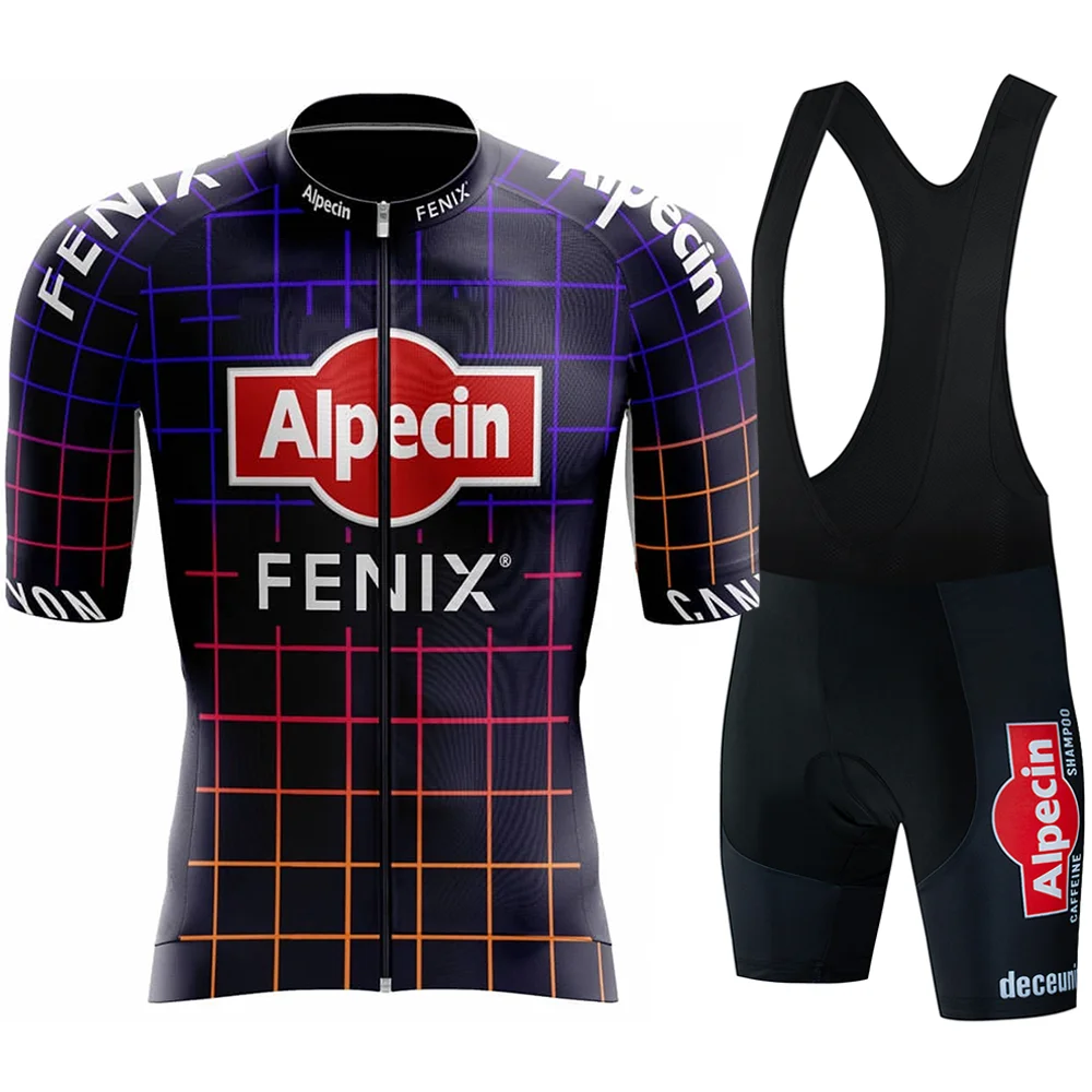 

Alpecin FENIX 2024 летний велосипедный Трикотажный костюм Мужская дышащая одежда для горного велосипеда велосипедная одежда для горного велосипеда Ropa Ciclismo