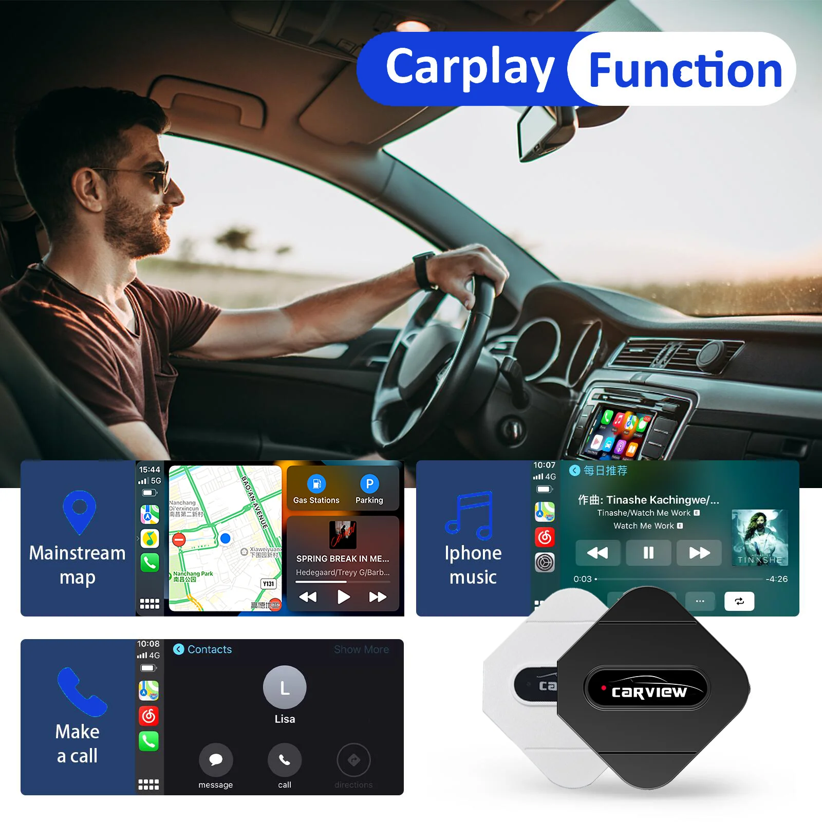 CARVIEW ī÷ AI ڽ USB ÷  ÷, OEM  ī÷- ī÷,  ý,   Ʈ ̴ AI ڽ
