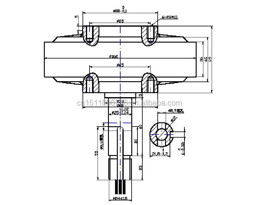Рисунок 6 - Вертикальная ветряная турбина без