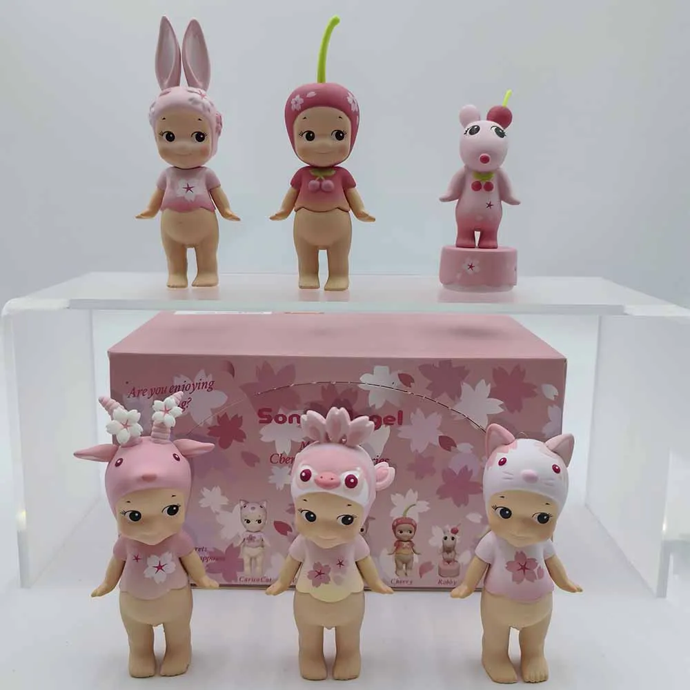 Sonny Angel Blind Box Pink Cherry Blossom Series Toys Mystery Box