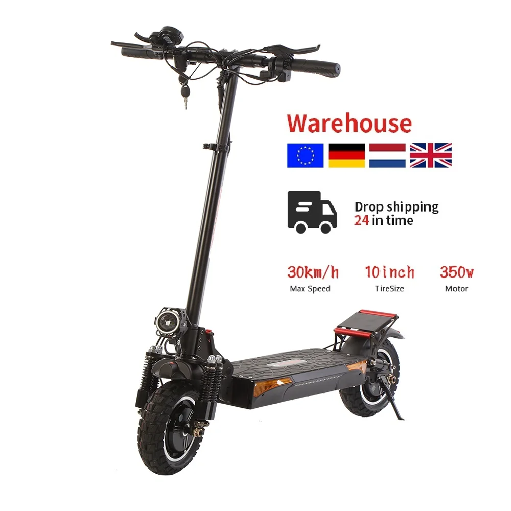 

China Cheap Kick Scooters 10 inch 1000w Two Wheels Motor Removable Battery Foldable Folding Powered Off Road Electric Scooter