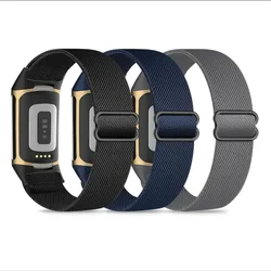 Adjustable Nylon Sport Band - 3 Piece Set - Fitbit Charge 5 (3 piece - 7)