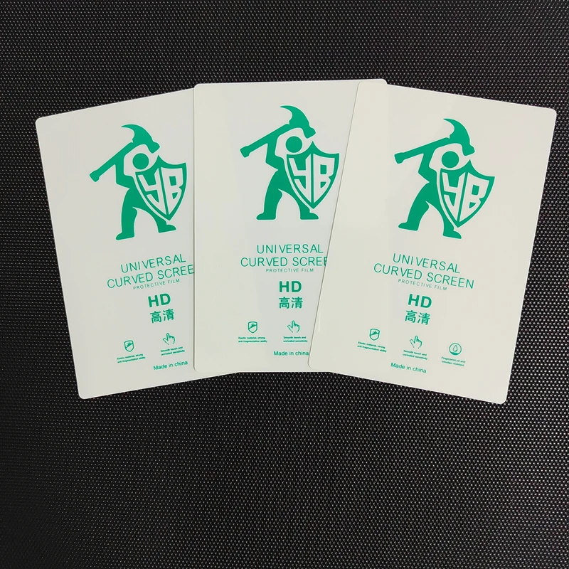 50pcs HD Smooth Hydrogel Film For Intelligent Cutting Machine HD Screen Protector For All Mobile Phone Clear Protective Film