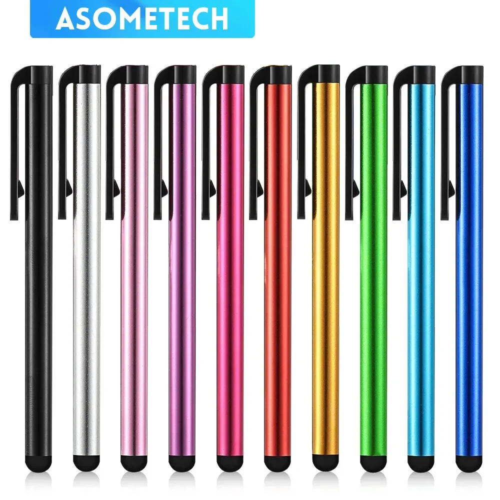 10 PCS Universal Stylus Pen Portable Sensitive Capacitive Screen Touch Pen Drawing Pencil for iPhone Samsung Xiaomi Tablet PC