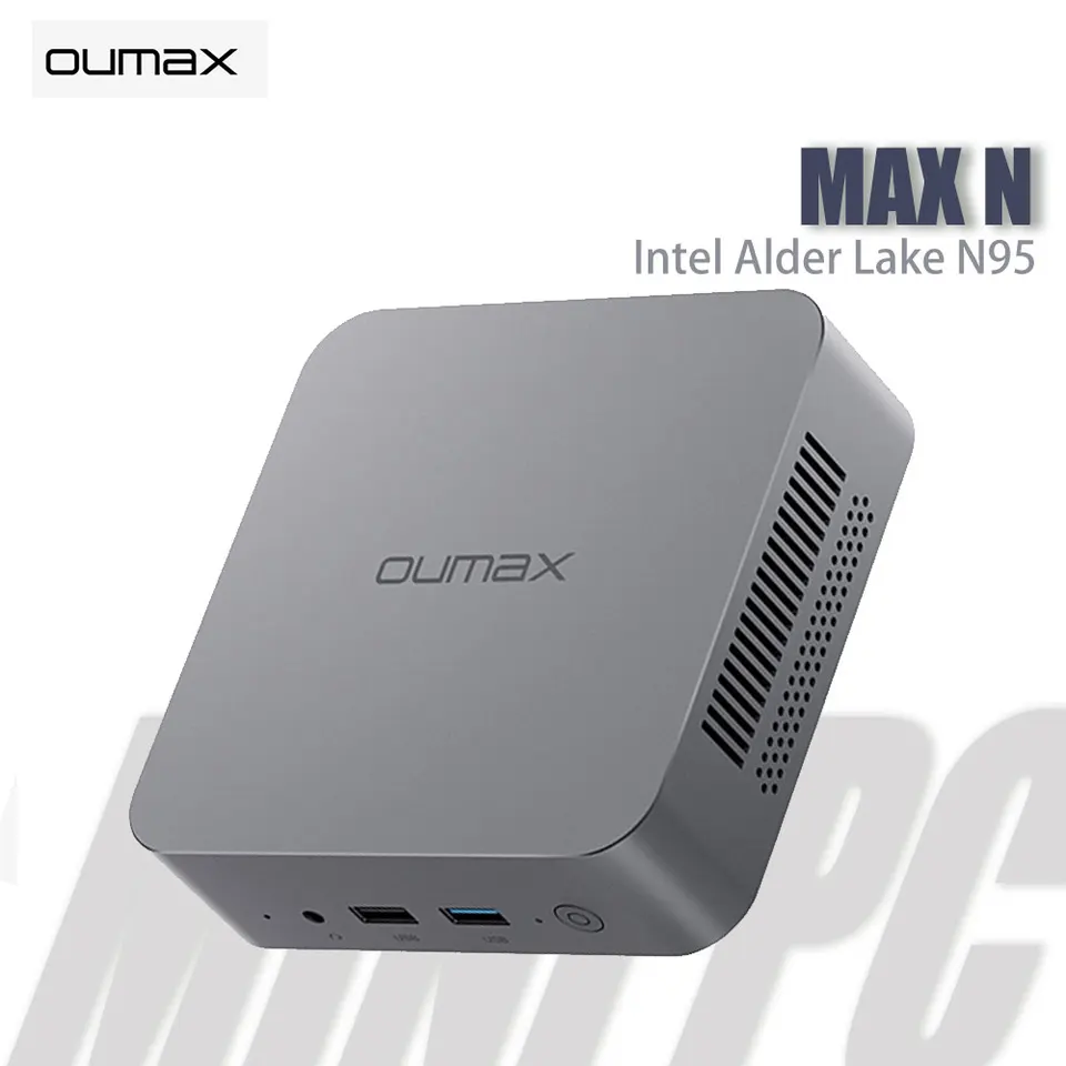 OUMAX MAX N Office Mini Pc Intel N95 8GB 16GB DDR4 256GB 512GB SSD