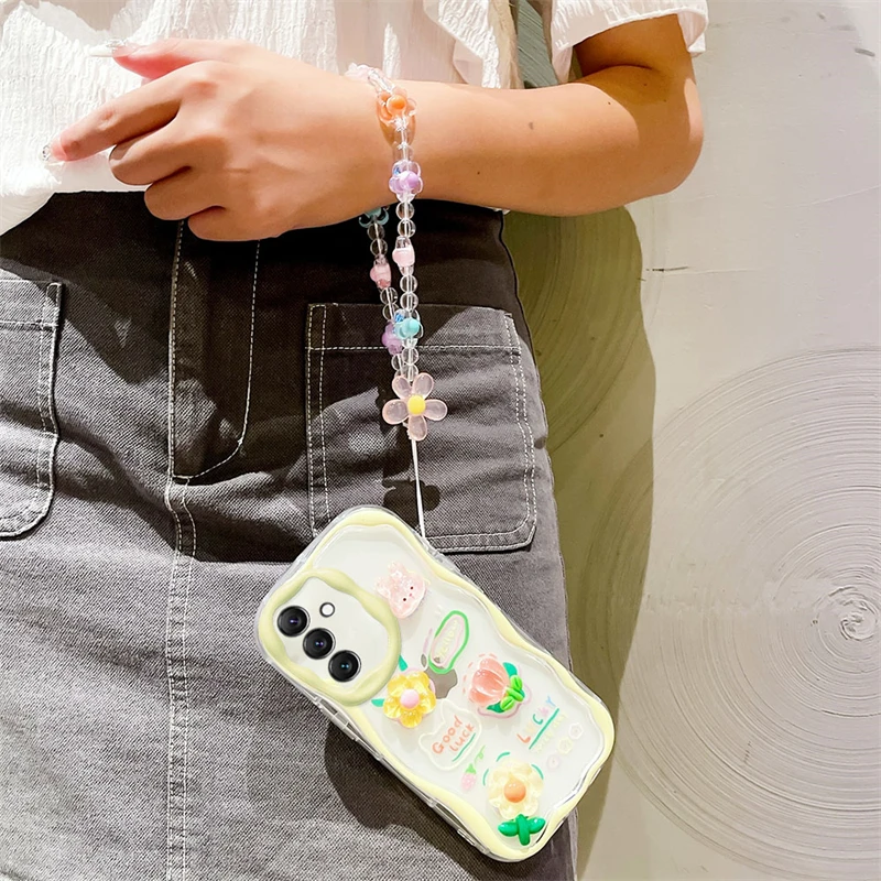 Süße Handyhülle Mit Bären- Und Blumenmotiv Für Samsung Galaxy_voghion.com