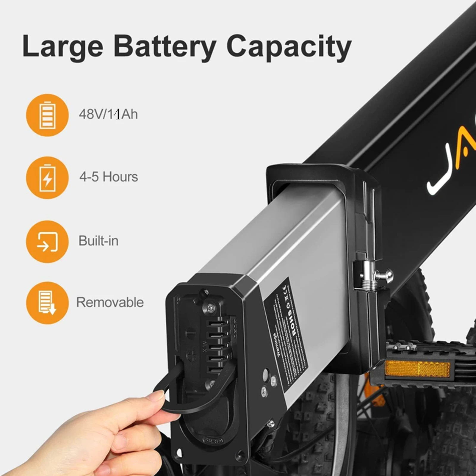 Lithium Battery Pack 48v folding ebike Battery 14Ah Original 18650 48V 36V 10.4Ah 12.8Ah DCH 006 for Electric Bicycle 500W 750W 1000W