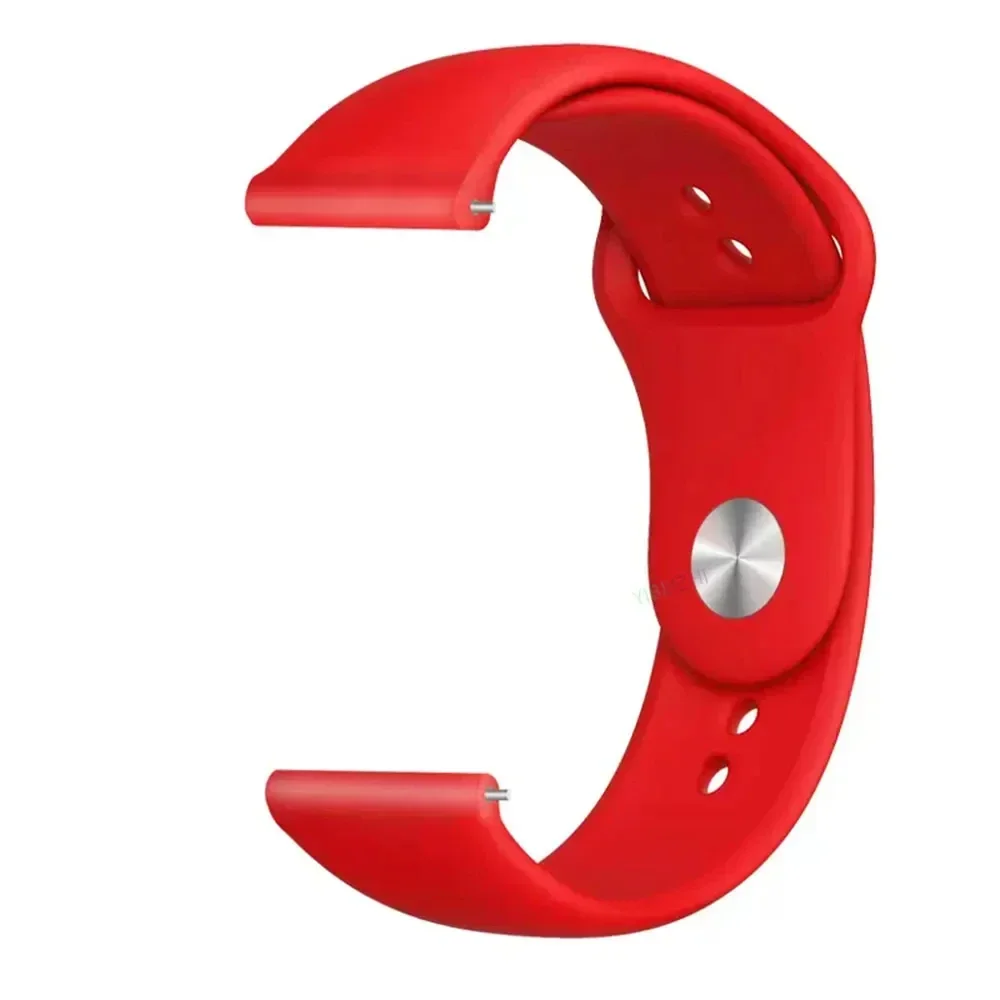 Versatile Silicone Watch Strap - Available in 18mm, 20mm, and 22mm Sizes