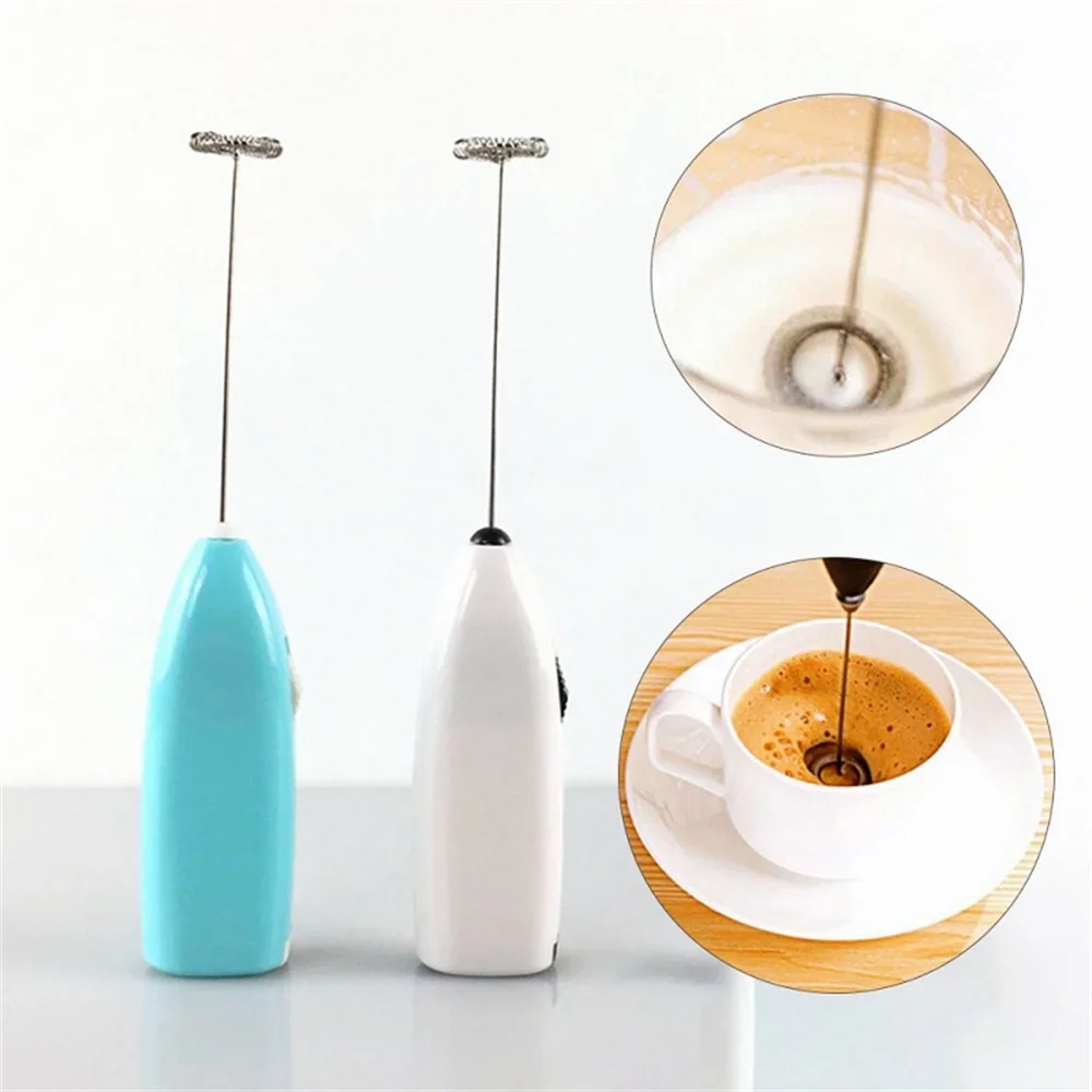 Mini Portable Electric Milk Foamer Blender Wireless Coffee Whisk Mixer Handheld Egg Beater Cappuccino Frother Mixer Coffee
