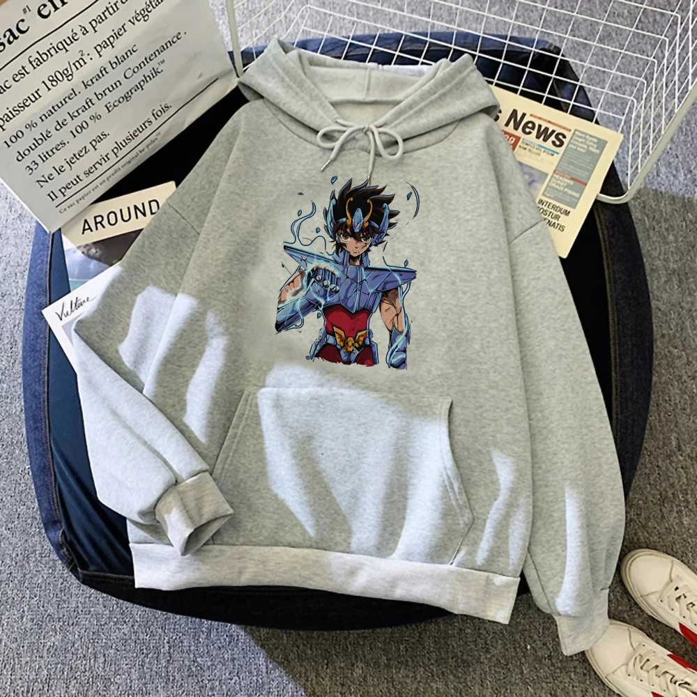 

Saint Seiya hoodies women 90s anime hoddies tracksuit female long sleeve top Hooded Shirt